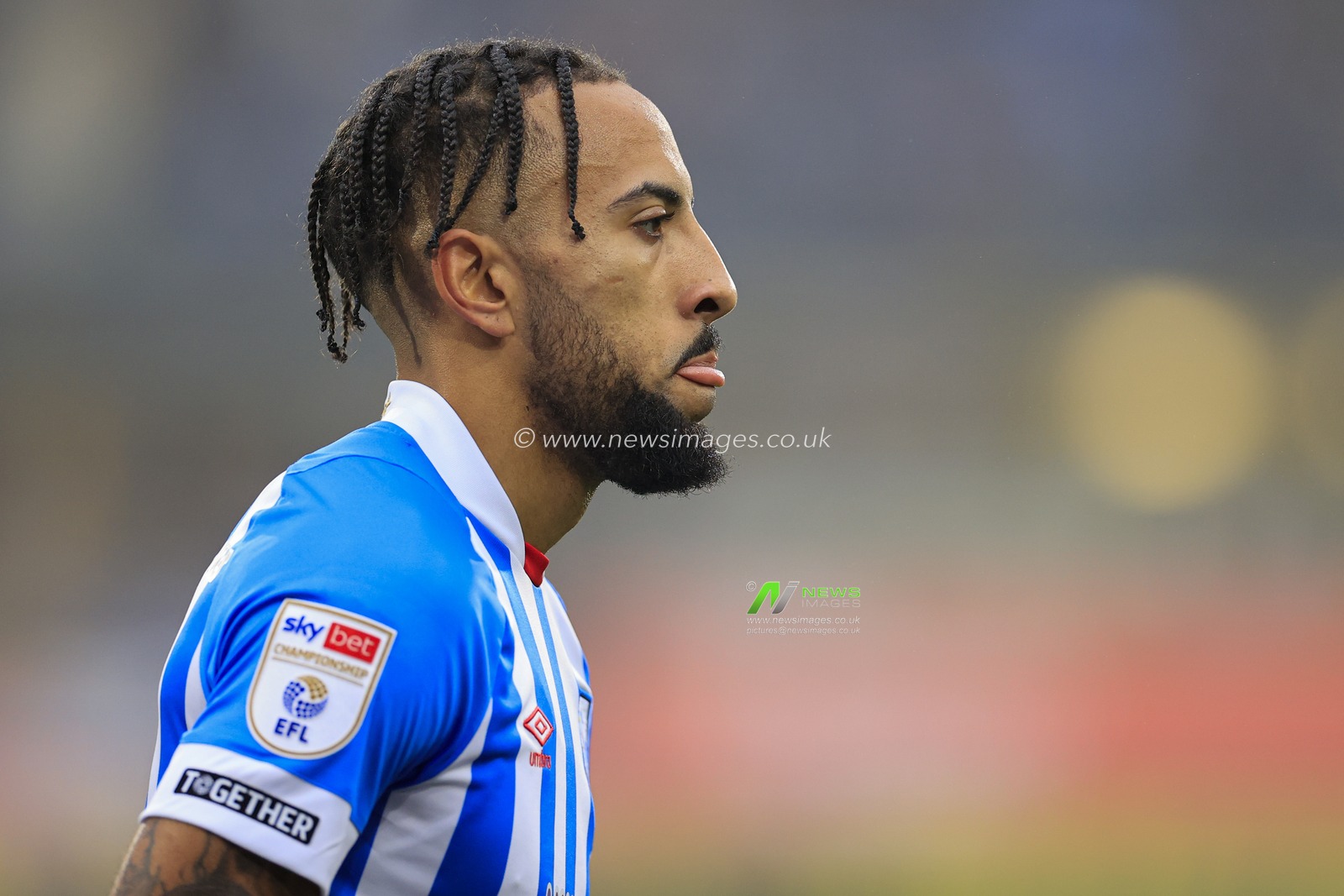 Sorba Thomas #7 of Huddersfield Town during the Sky Bet Championship match Huddersfield Town vs Millwall at John Smith's Stadium, Huddersfield, United Kingdom, 29th October 2022

(Photo by Conor Molloy/News Images)