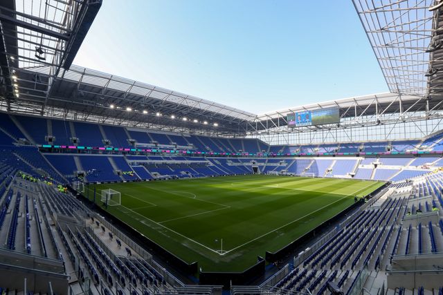 General view of Hill Dickinson Stadium ahead of the Premier League match Everton vs Chelsea at Hill Dickinson Stadium, Liverpool, United Kingdom on 21 March 2026

(Photo by Jorge Horsted/News Images)