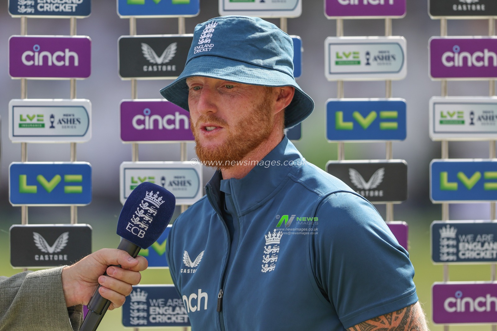 Ben Stokes of England speaks in a press conference during the LV= Insurance Ashes Third Test Series Day 4 England vs Australia at Headingley Stadium, Leeds, United Kingdom, 9th July 2023

(Photo by Mark Cosgrove/News Images)