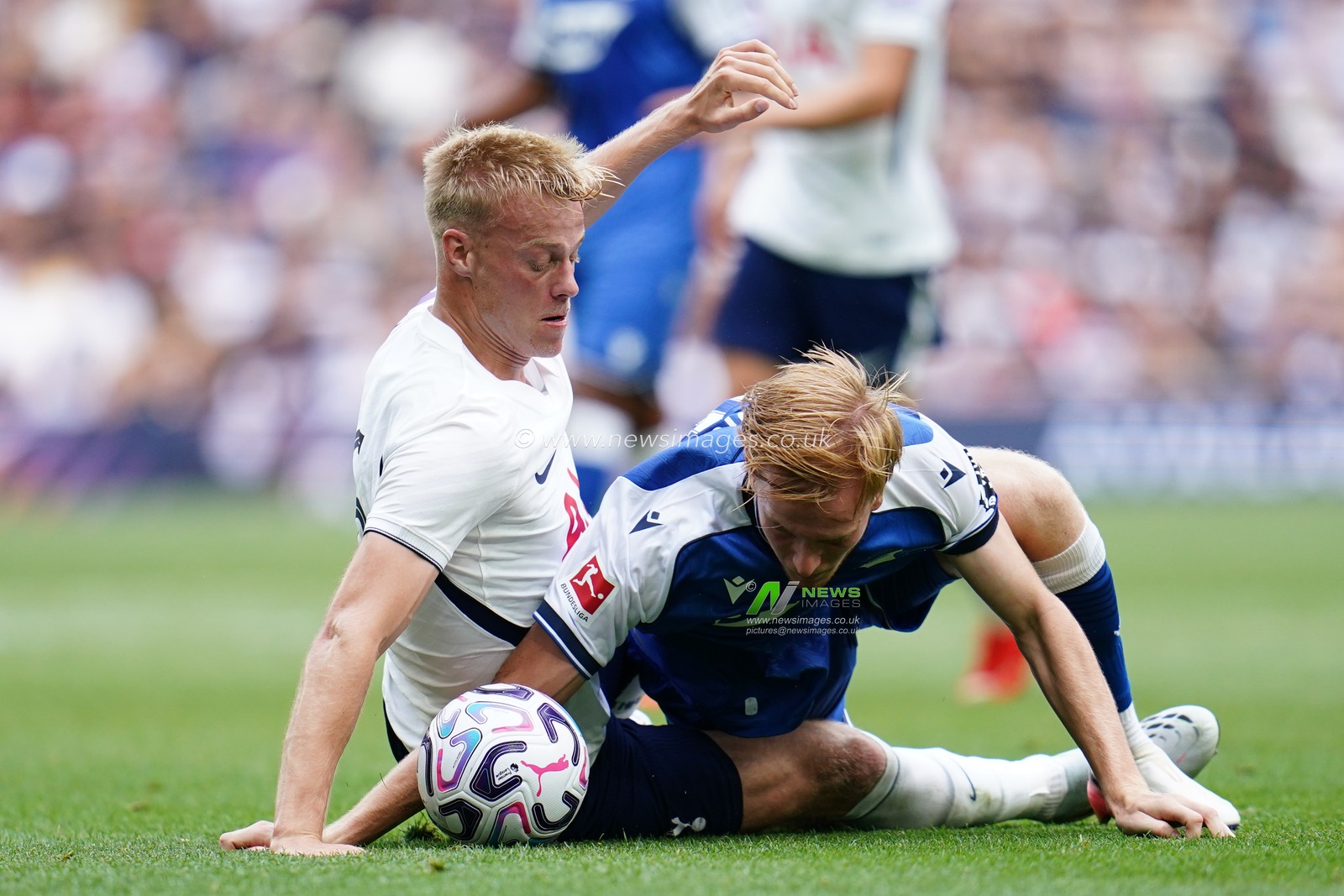 during the pre-season friendly match Tottenham Hotspur vs Hoffenheim at Tottenham Hotspur Stadium, London, United Kingdom on 15 August 2026

(Photo by Harvey Murphy/News Images)