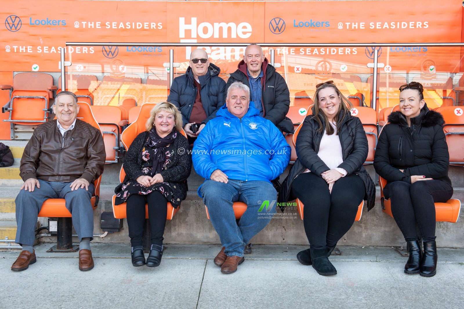 Sponsors in the home dugout ahead ofthe Sky Bet Championship match Blackpool vs West Bromwich Albion at Bloomfield Road, Blackpool, United Kingdom, 18th April 2023

(Photo by Craig Thomas/News Images)