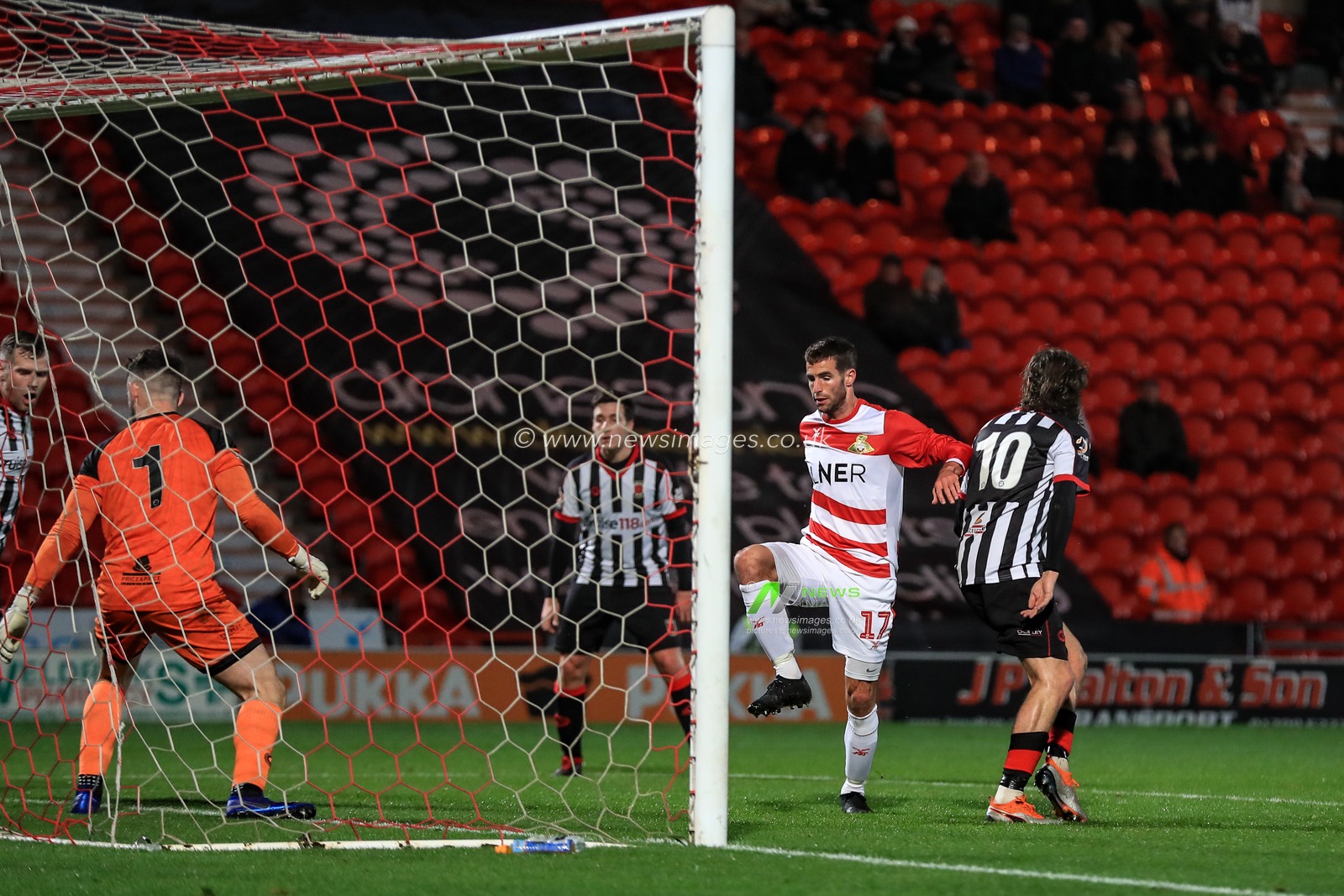 20th November 2018, Keepmoat Stadium, Doncaster, England; The Emirates FA Cup, Round 1, Doncaster Rovers v Chorley ; Matty Blair (17) of Doncaster celebrates the second goal

Credit: John Hobson/News Images

English Football League images are subject to DataCo Licence