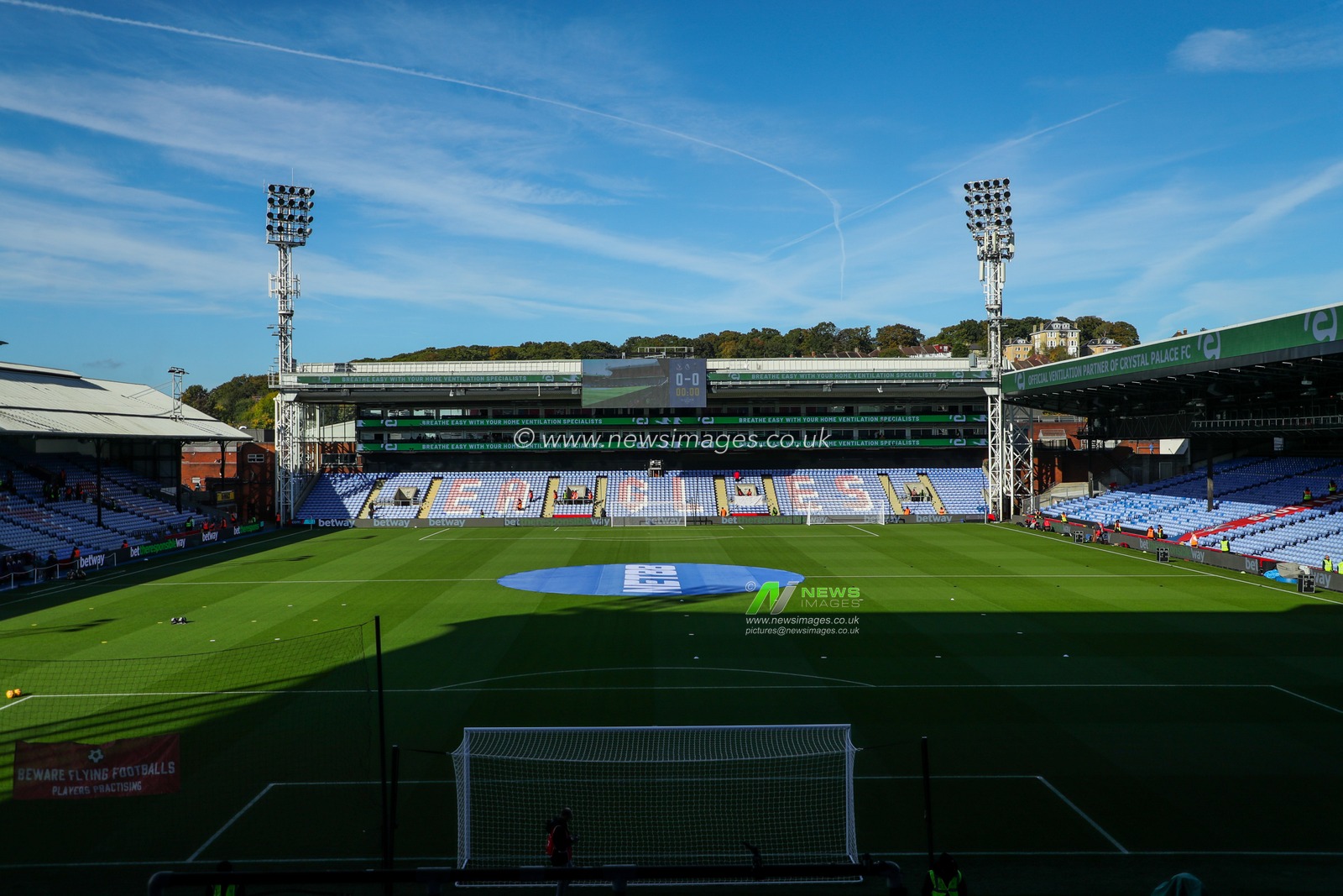 A general view of Selhurst Park prior to the Premier League match Crystal Palace vs Tottenham Hotspur at Selhurst Park, London, United Kingdom, 27th October 2024

(Photo by Izzy Poles/News Images)