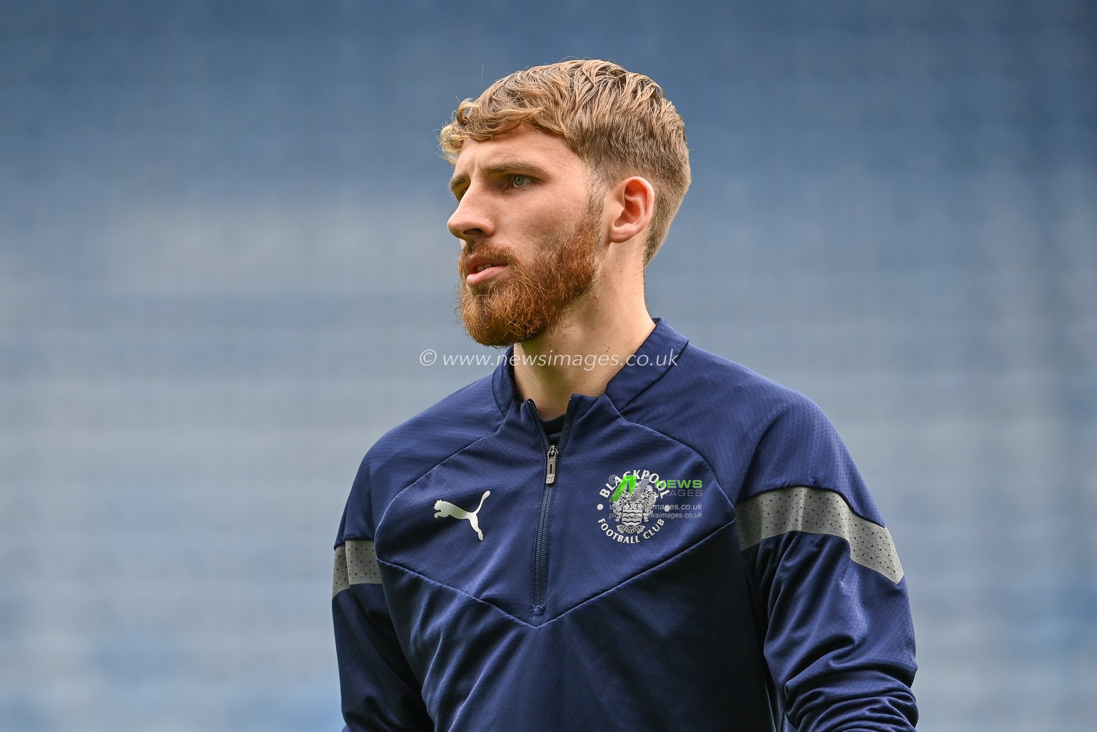 Daniel Grimshaw #32 of Blackpool arrives ahead of the Sky Bet Championship match Huddersfield Town vs Blackpool at John Smith's Stadium, Huddersfield, United Kingdom, 4th September 2022

(Photo by Craig Thomas/News Images)