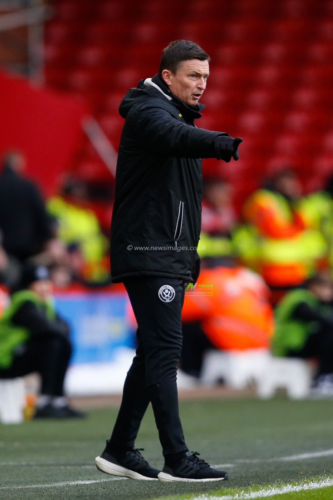 Paul Heckingbottom manager of Sheffield United during the Sky Bet Championship match Sheffield United vs Luton Town at Bramall Lane, Sheffield, United Kingdom, 11th March 2023

(Photo by Ben Early/News Images)