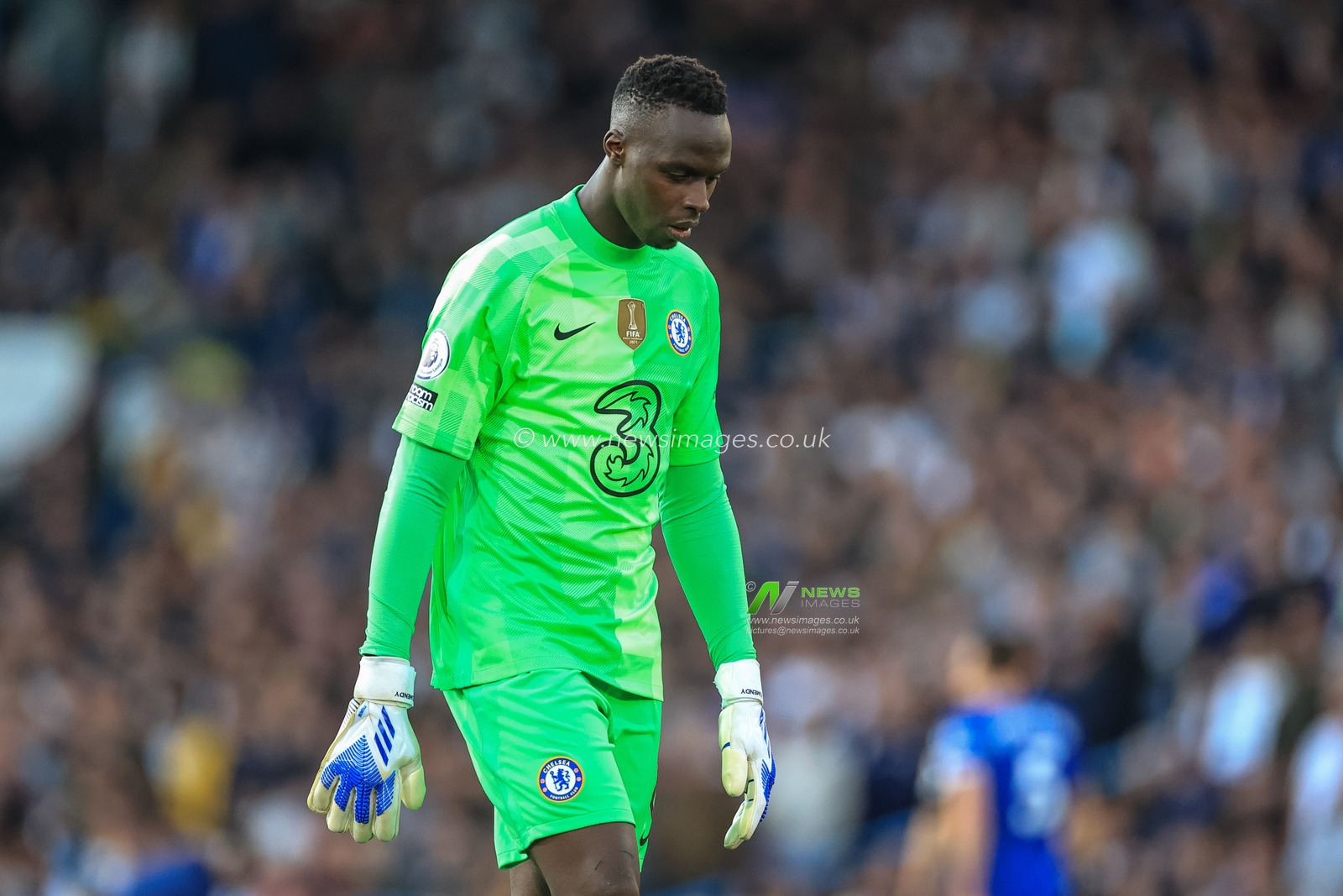 Ã‰douard Mendy #16 of Chelsea during the game