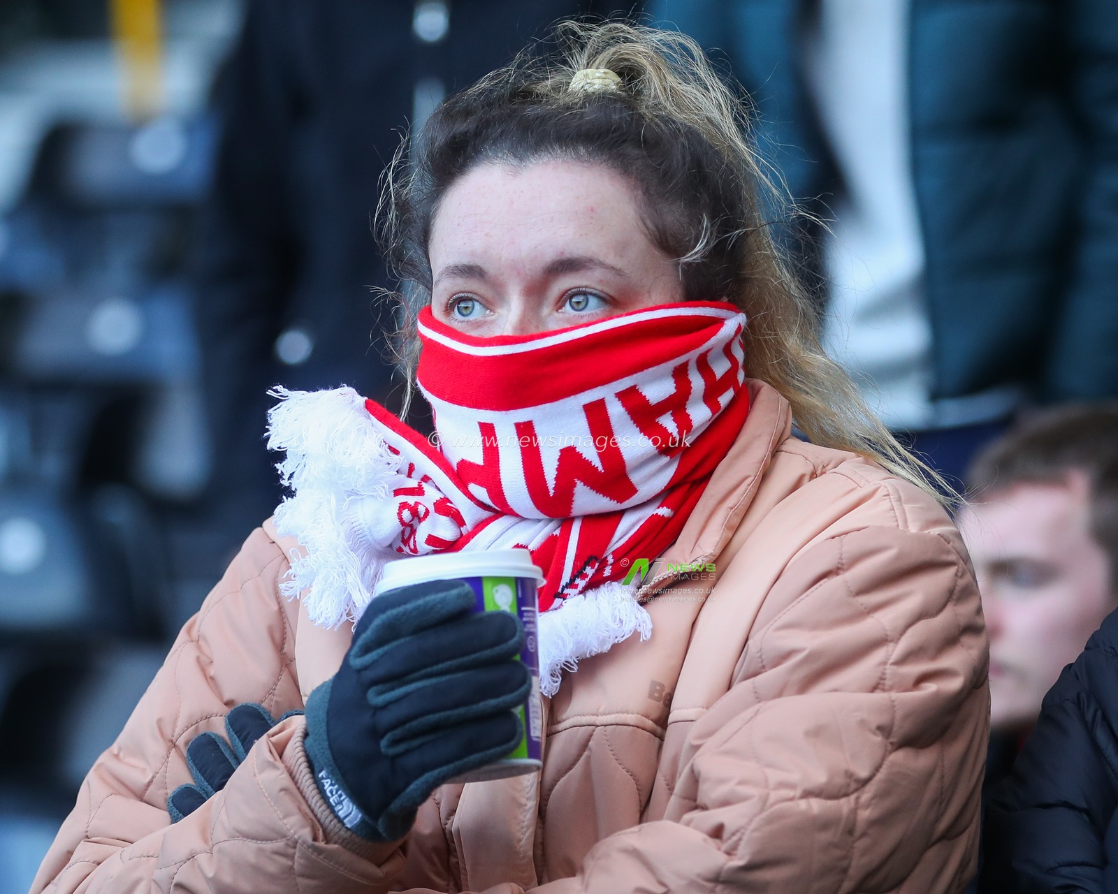 Southampton fans arrive at Craven Cottage prior to the Premier League match Fulham vs Southampton at Craven Cottage, London, United Kingdom, 22nd December 2024

(Photo by Izzy Poles/News Images)