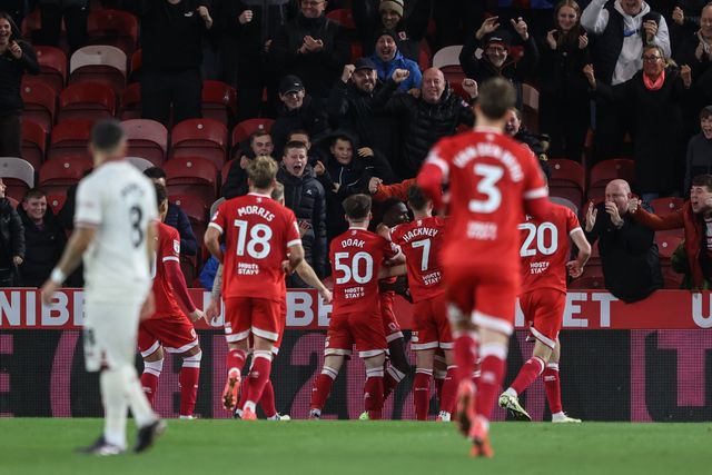 Sky Bet Championship Middlesbrough v Sheffield United