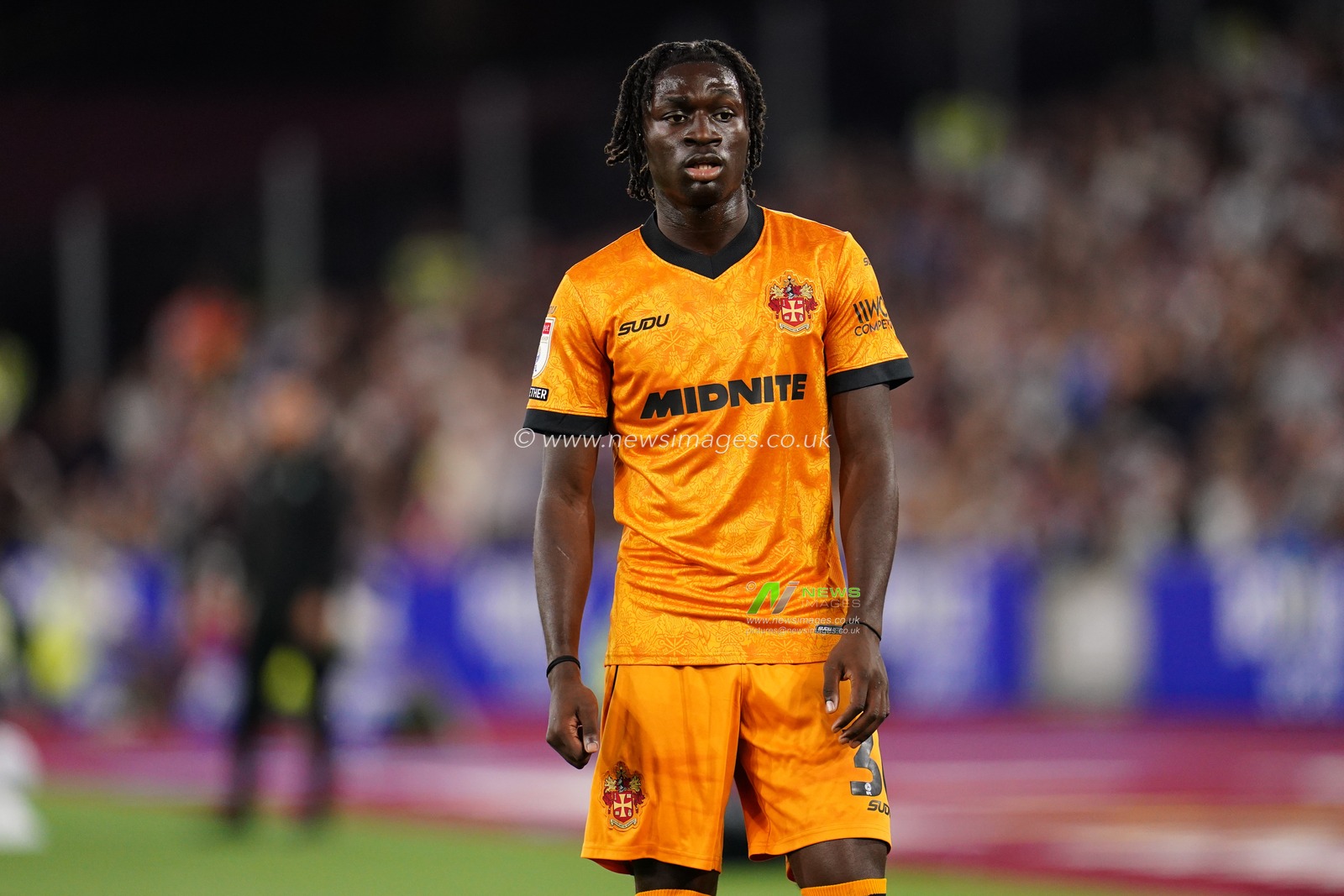 Mateus Mane of Wolverhampton Wanderers during the Sky Bet Championship match West Ham United vs Wolverhampton Wanderers at London Stadium, London, United Kingdom on 01 September 2026

(Photo by Harvey Murphy/News Images)