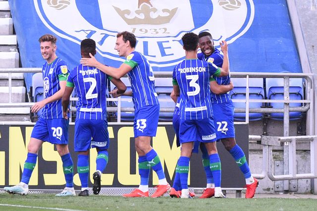 Sky Bet Championship Football Wigan Athletic vs Charlton Athletic