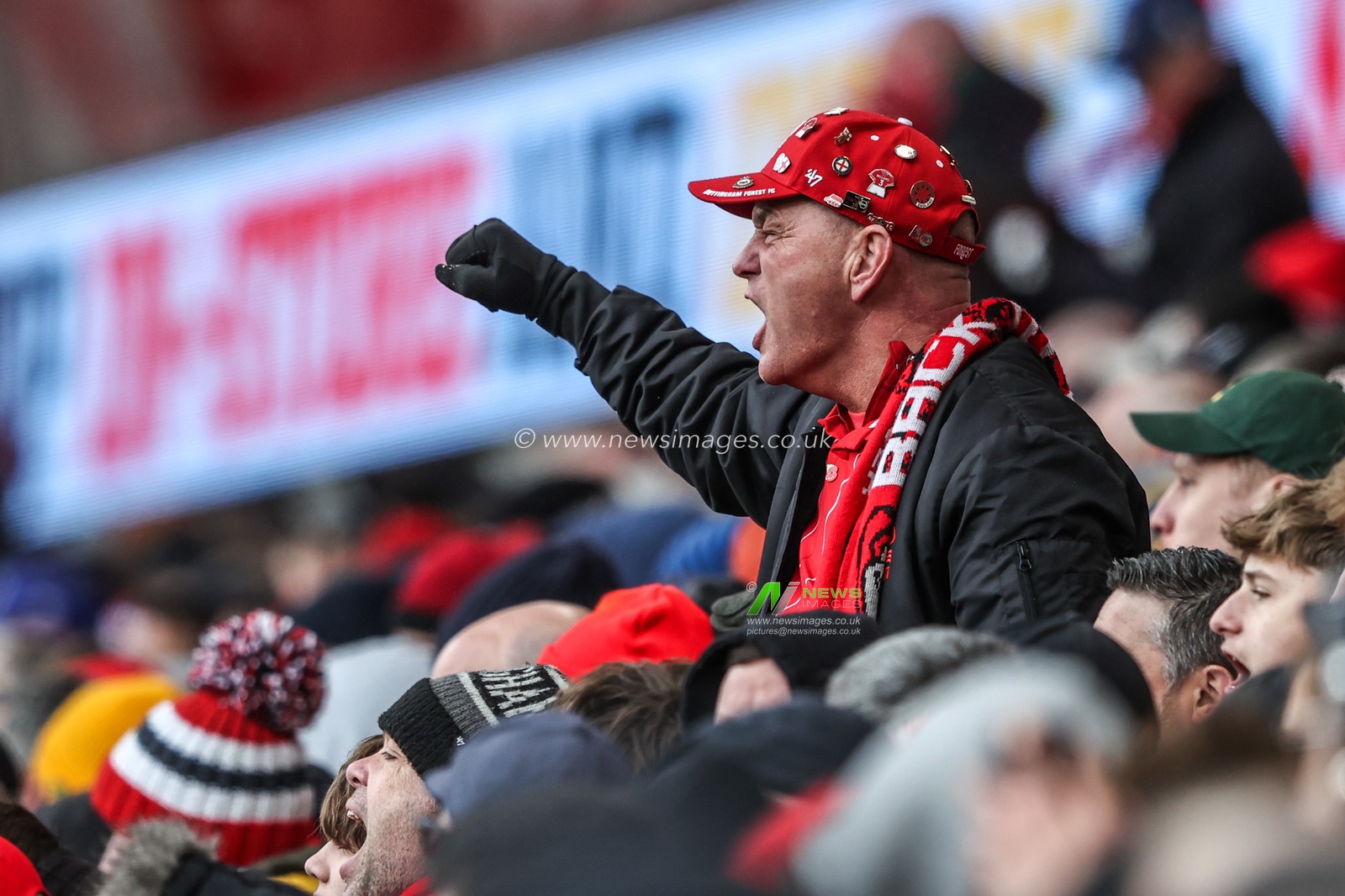 Nottingham Forest fans reacts during the Premier League match Nottingham Forest vs Fulham at City Ground, Nottingham, United Kingdom on 15 March 2026

(Photo by Alfie Cosgrove/News Images)