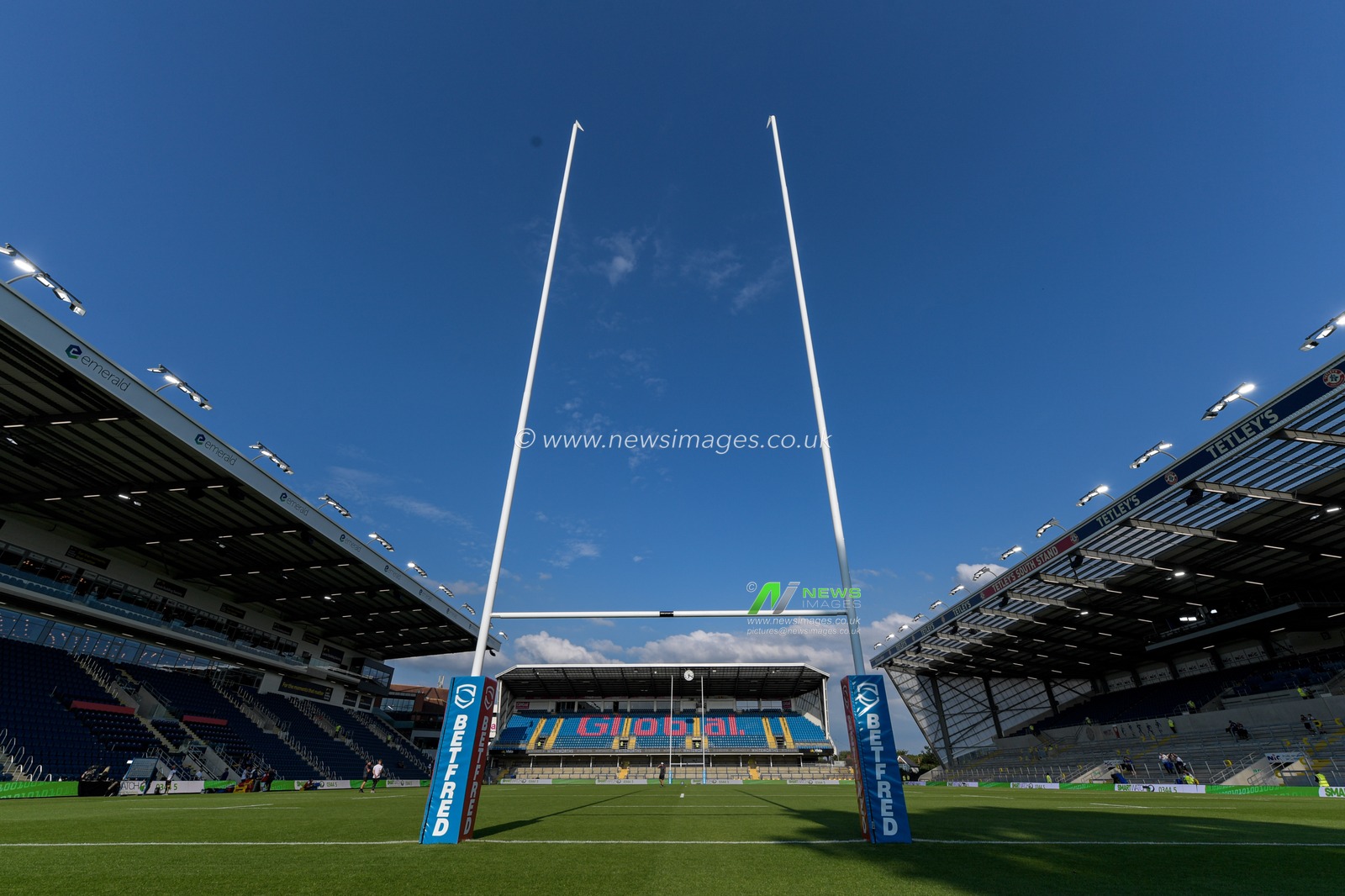 A general view of the Emerald Headingley Stadium, the home of Leeds Rhinos