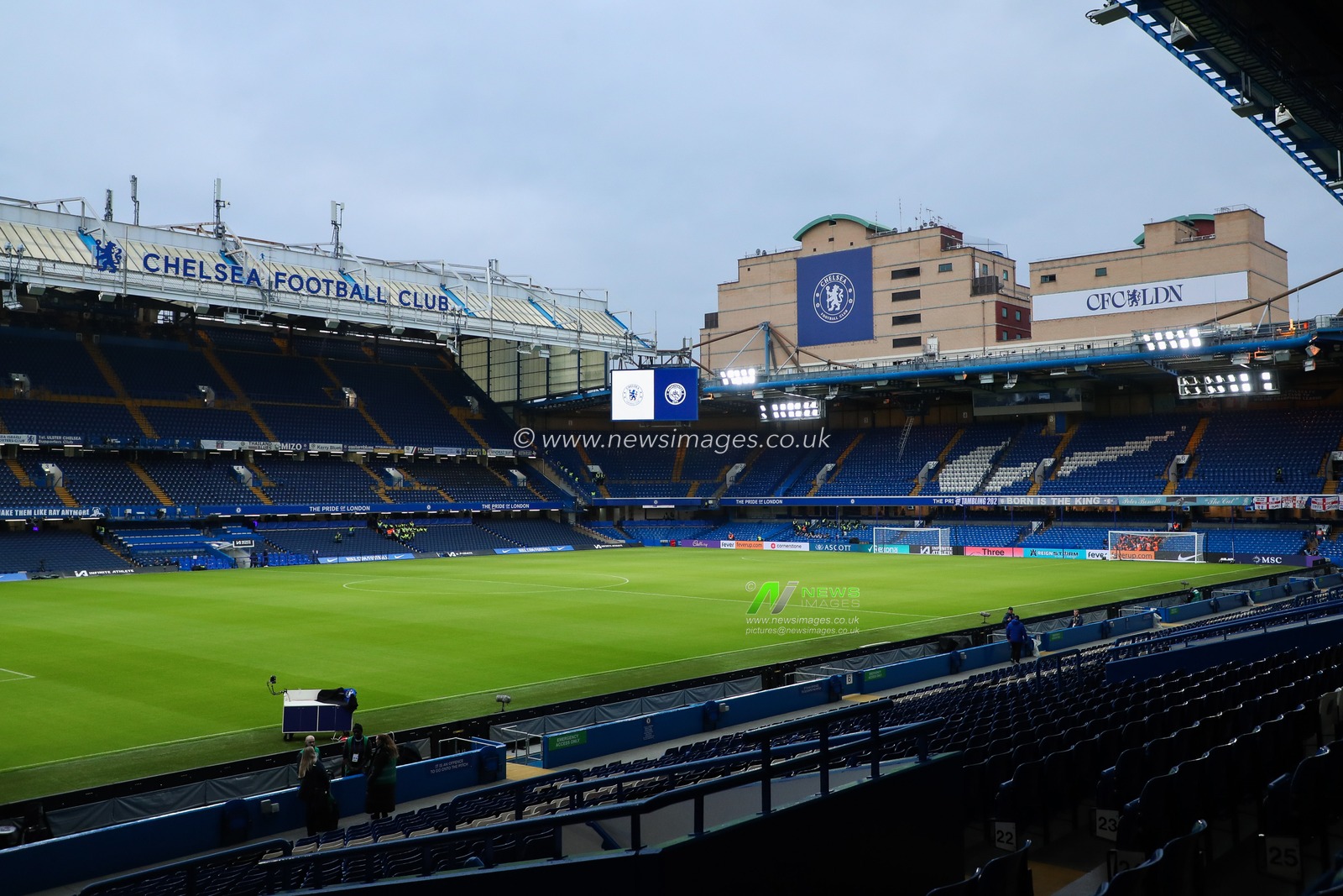 A general view of Stamford Bridge prior to the Barclays Women's Super League match Chelsea FC Women vs Manchester City Women at Stamford Bridge, London, United Kingdom, 16th November 2024

(Photo by Izzy Poles/News Images)