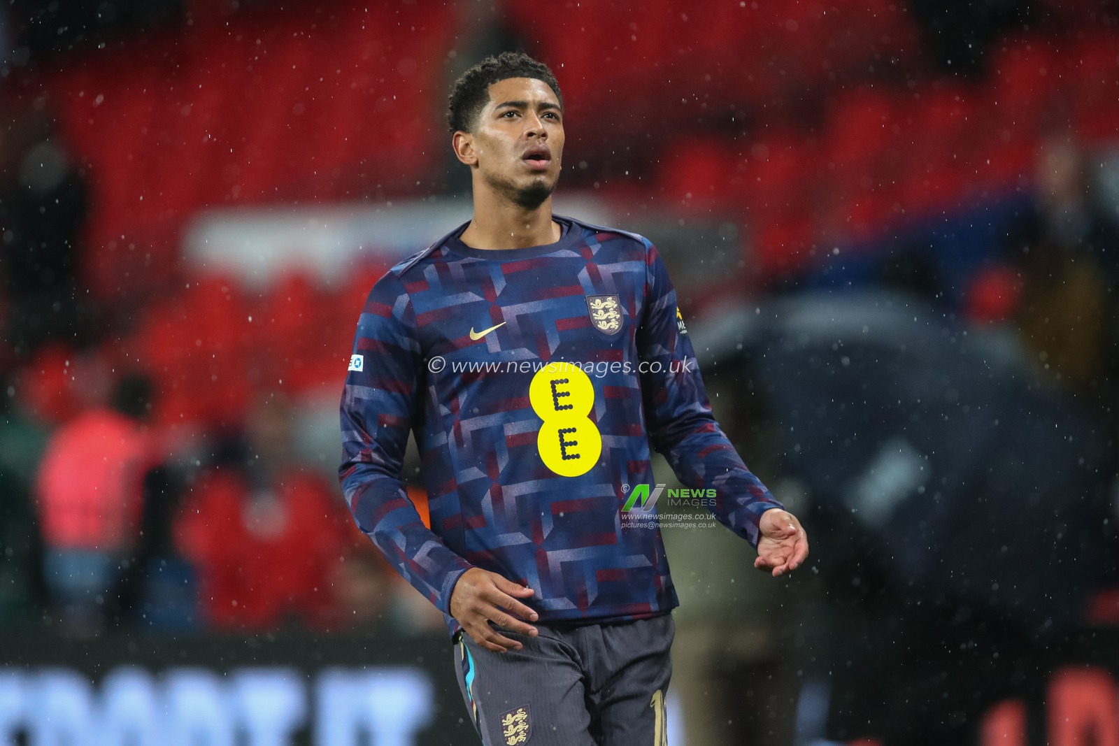 Jude Bellingham of England in the pregame warmup session during the International Friendly match England vs Belgium at Wembley Stadium, London, United Kingdom, 26th March 2024

(Photo by Gareth Evans/News Images)