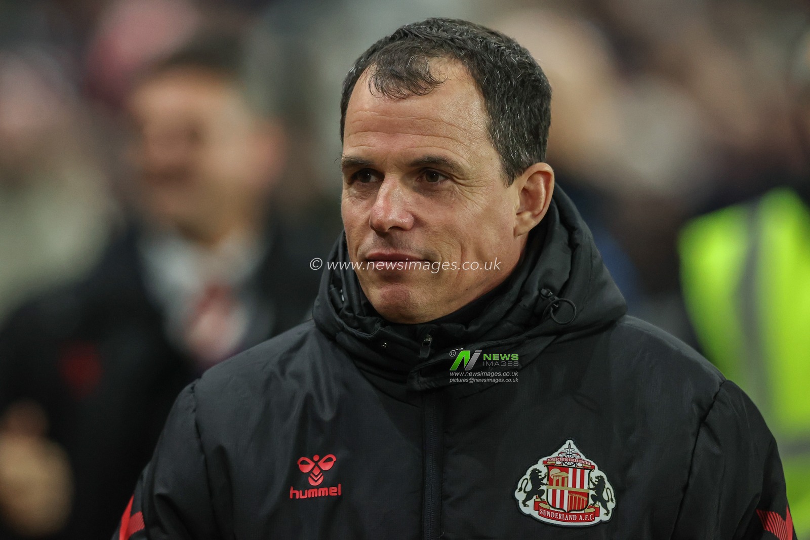 RÃ©gis Le Bris manager of Sunderland during the Sky Bet Championship match Sunderland vs Luton Town at Stadium Of Light, Sunderland, United Kingdom, 12th February 2025

(Photo by Alfie Cosgrove/News Images)