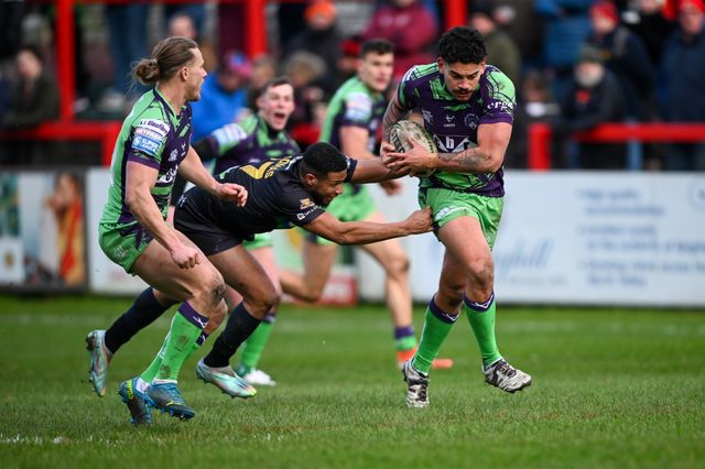 Jake Webster Farewell game Keighley Cougars v Castleford Tigers