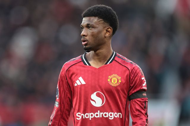 Amad Diallo of Manchester United during the Premier League match Manchester United vs Sunderland at Old Trafford, Manchester, United Kingdom, 4th October 2025

(Photo by Mark Cosgrove/News Images)