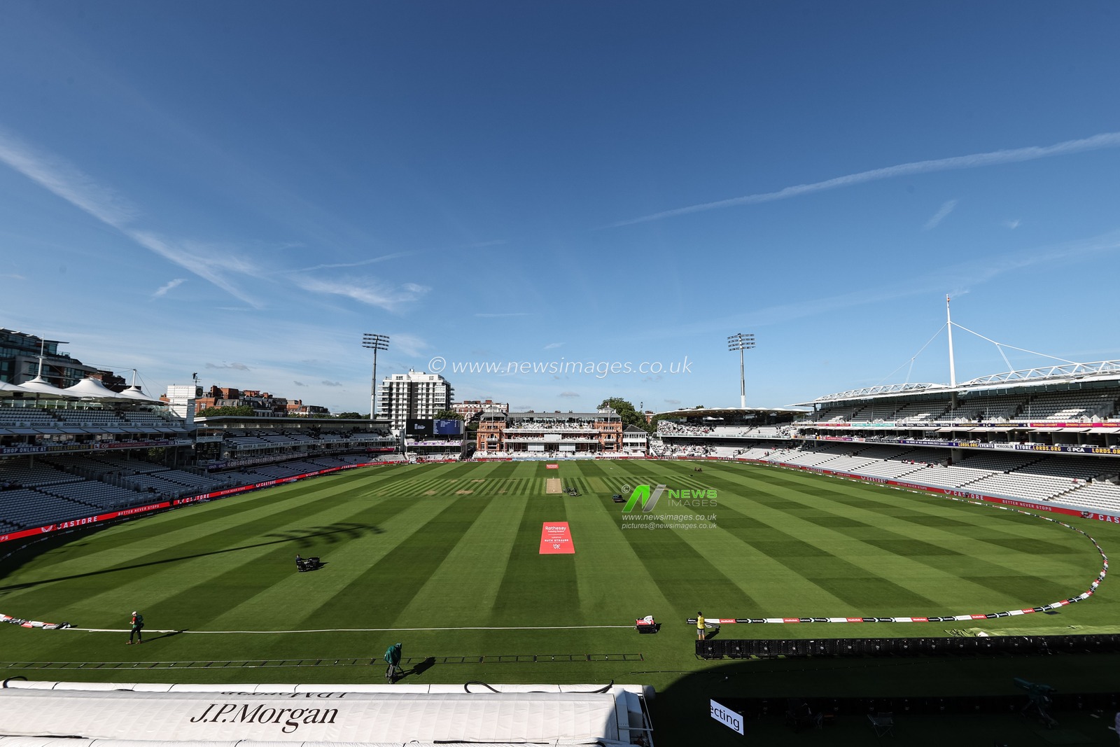 A general view of Lords during the Rothesay Test Match Day Two England v West Indies at Lords, London, United Kingdom, 11th July 2024

(Photo by Mark Cosgrove/News Images)