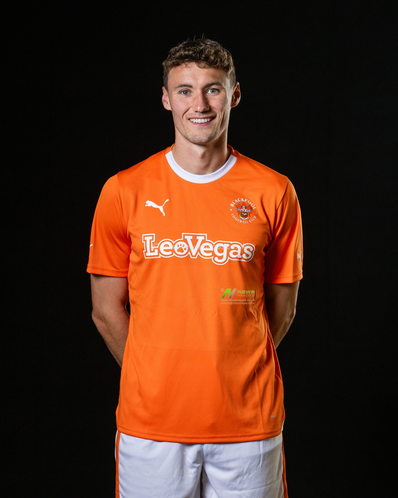 Blackpool Squad Headshots at Bloomfield Road, Blackpool, United Kingdom, 27th July 2023

(Photo by Craig Thomas/News Images)