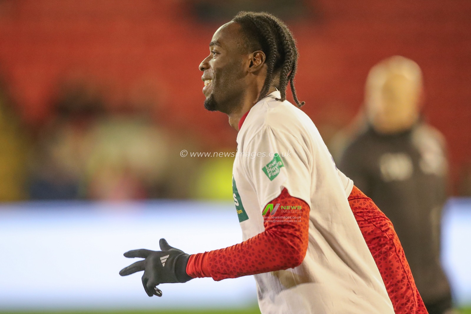 Devante Cole of Barnsley in the pregame warmup session during the Sky Bet League 1 match Barnsley vs Bolton Wanderers at Oakwell, Barnsley, United Kingdom, 5th March 2024

(Photo by Alfie Cosgrove/News Images)
