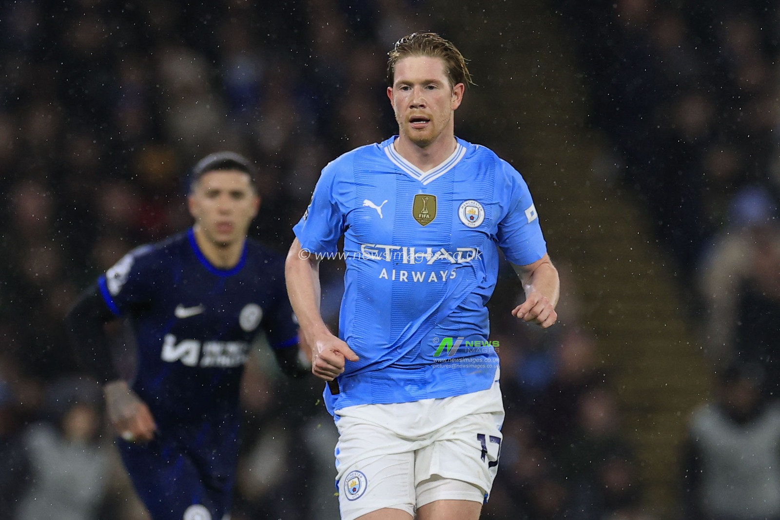 Kevin De Bruyne of Manchester City during the Premier League match Manchester City vs Chelsea at Etihad Stadium, Manchester, United Kingdom, 17th February 2024

(Photo by Conor Molloy/News Images)