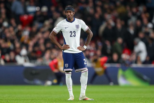 Noni Madueke of England during the UEFA Nations League, League B - Group 2 match England vs Republic of Ireland at Wembley Stadium, London, United Kingdom, 17th November 2024

(Photo by Gareth Evans/News Images)