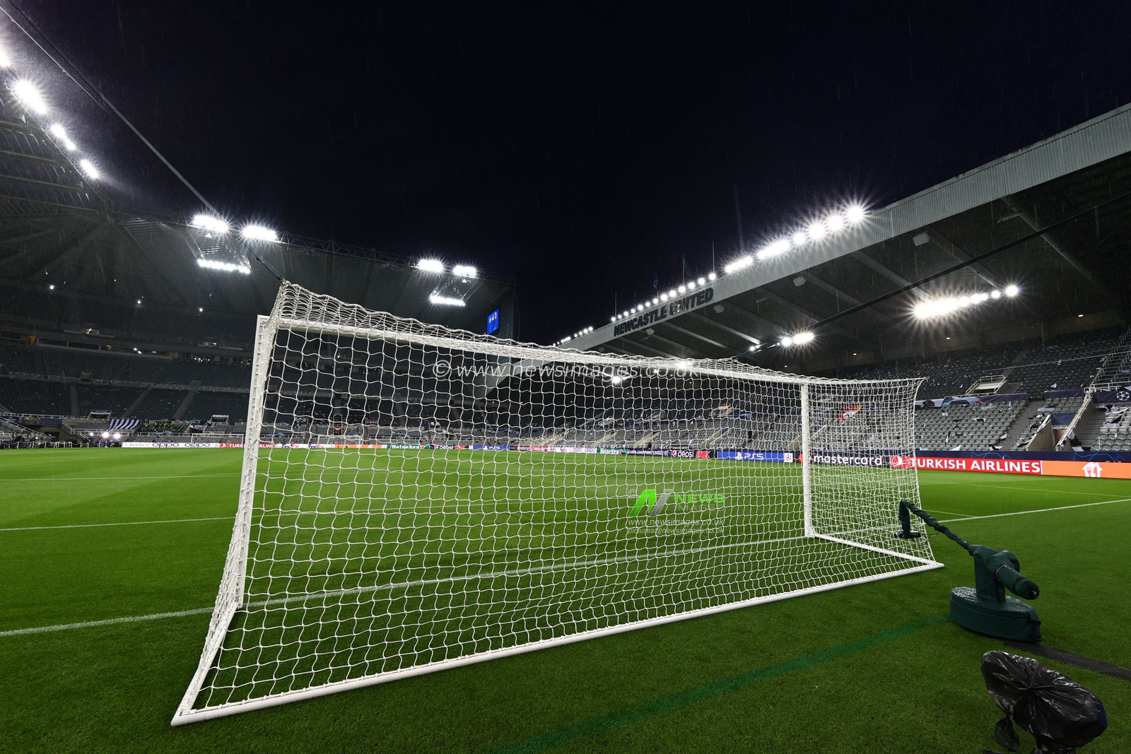 A general view of St Jamesâ€™ Park ahead of the UEFA Champions League match Newcastle United vs AC Milan at St. James's Park, Newcastle, United Kingdom, 13th December 2023

(Photo by Mark Cosgrove/News Images)