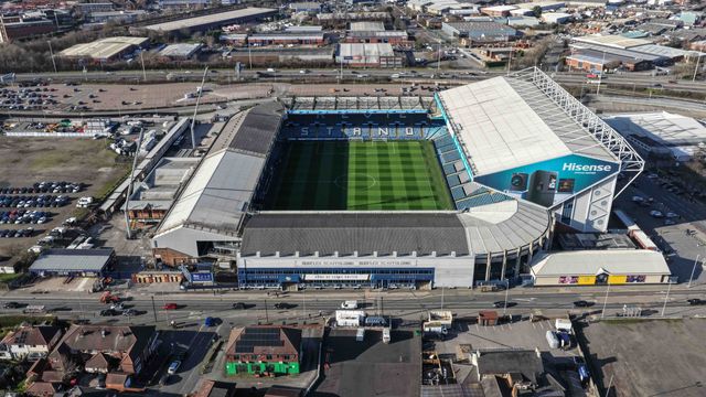 An aerial view of Elland Road during the Premier League match Leeds United vs Sunderland at Elland Road, Leeds, United Kingdom on 03 March 2026

(Photo by Mark Cosgrove/News Images)