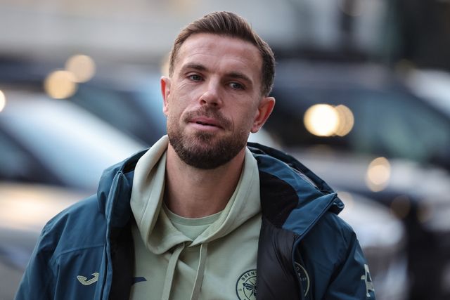 Jordan Henderson of Brentford arrives during the Premier League match Leeds United vs Brentford at Elland Road, Leeds, United Kingdom on 21 March 2026

(Photo by Mark Cosgrove/News Images)
