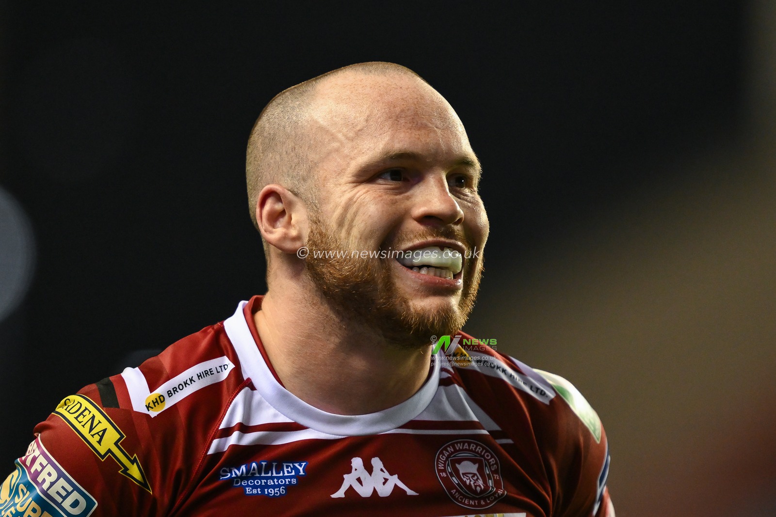Liam Marshall of Wigan Warriors during the Betfred Super League Round 10 match Wigan Warriors vs Catalans Dragons at DW Stadium, Wigan, United Kingdom, 2nd May 2024

(Photo by Craig Thomas/News Images)