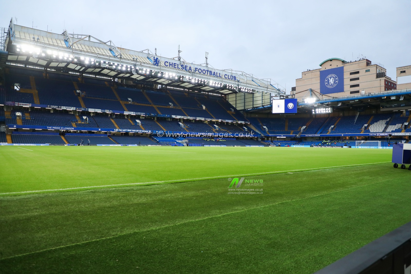 A general view of Stamford Bridge prior to the Barclays Women's Super League match Chelsea FC Women vs Manchester City Women at Stamford Bridge, London, United Kingdom, 16th November 2024

(Photo by Izzy Poles/News Images)