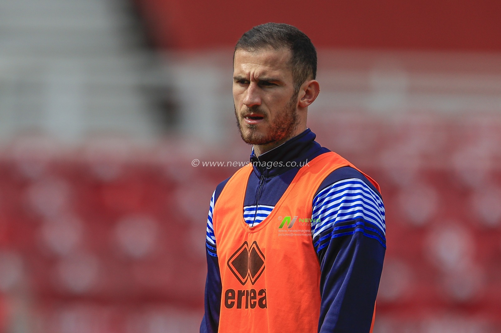 Dominic Ball #12 of Queens Park Rangers during the pre-game warmup