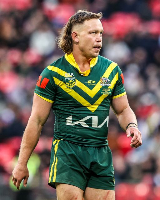 Reuben Cotter of Australia during the The Ashes Series 2025 England vs Australia at Wembley Stadium, London, United Kingdom, 25th October 2025

(Photo by Alfie Cosgrove/News Images)