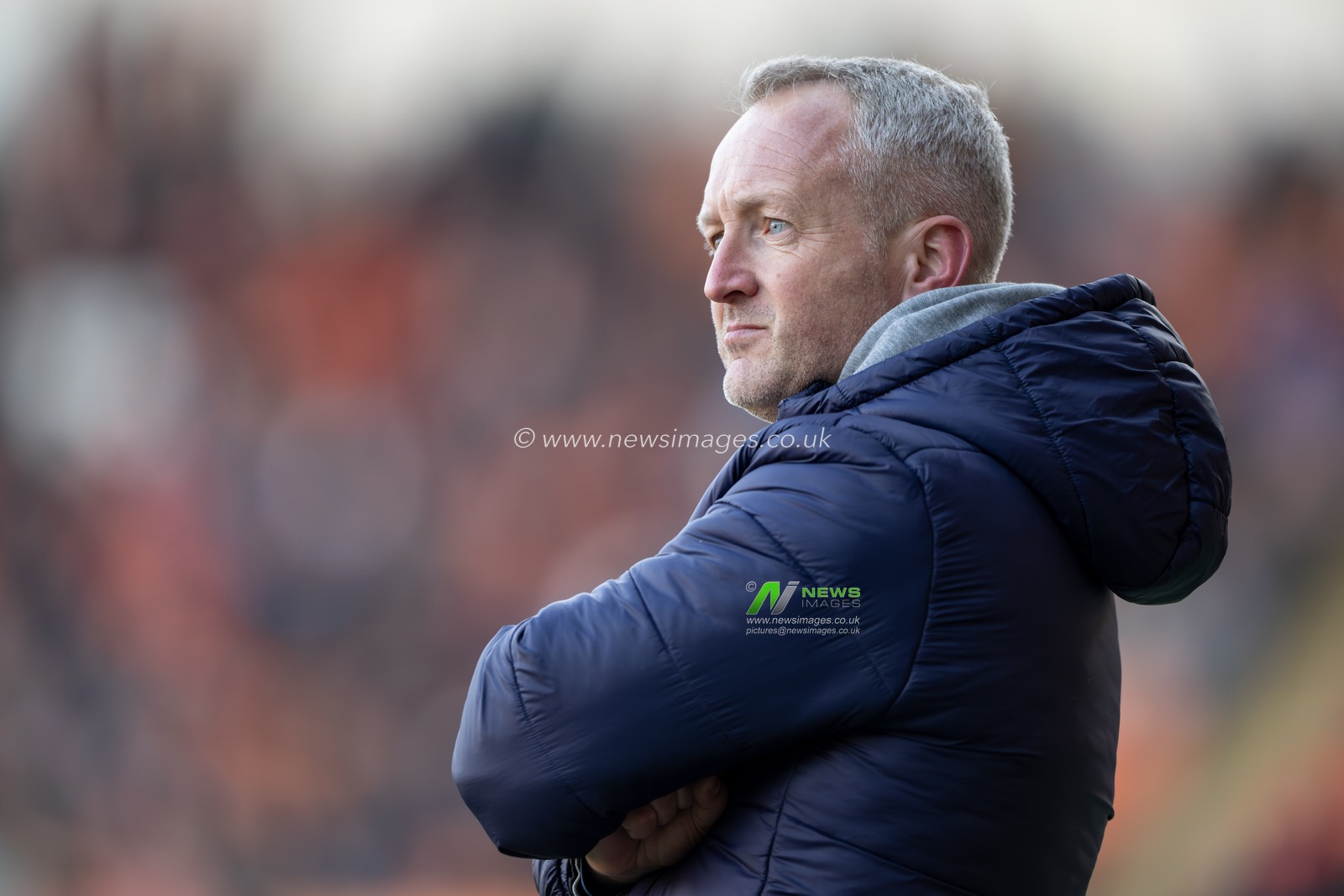 Neil Critchley manager of Blackpool during the Sky Bet League 1 match Blackpool vs Portsmouth at Bloomfield Road, Blackpool, United Kingdom, 9th March 2024

(Photo by Ashley Crowden/News Images)