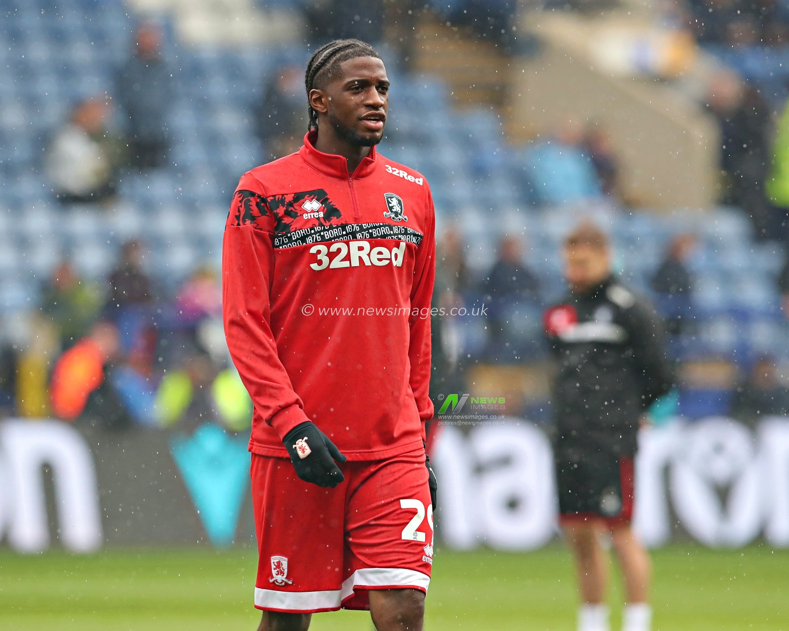 Samuel Iling-Junior of Middlesbrough Football Club before the Sky Bet Championship match Sheffield Wednesday vs Middlesbrough at Hillsborough, Sheffield, United Kingdom, 21st April 2025

(Photo by Sam Eaden/News Images)