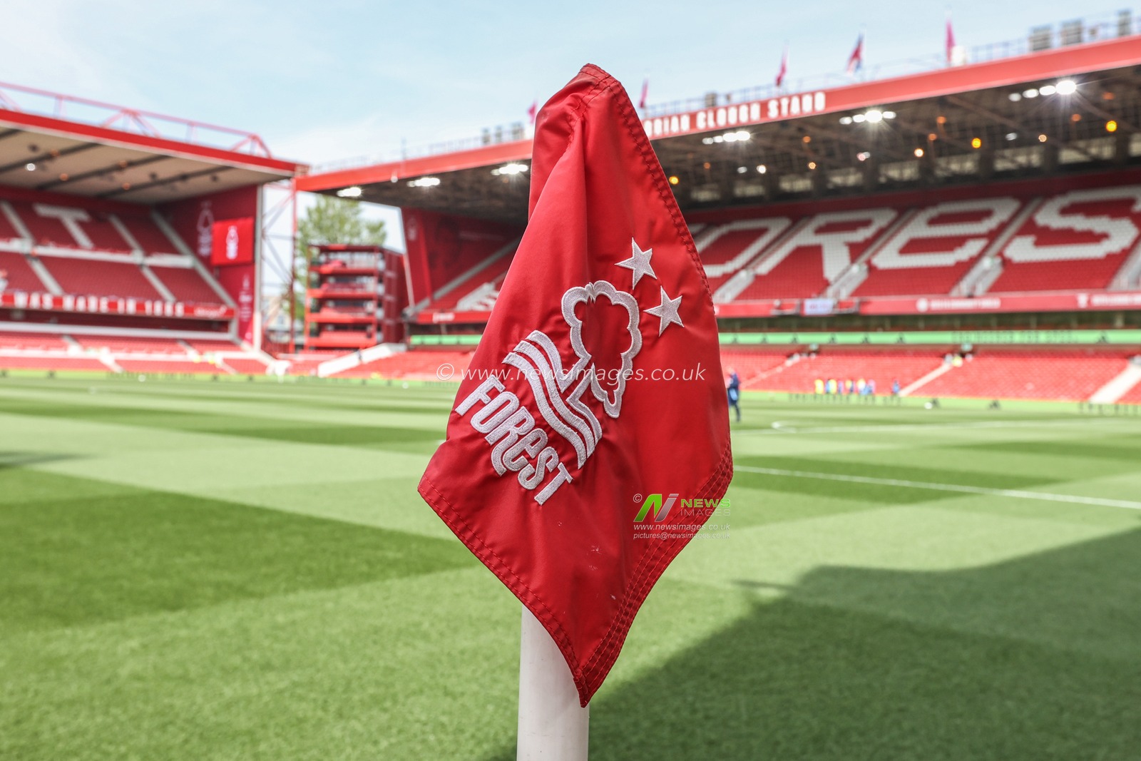A general view of City Ground ahead of the Premier League match Nottingham Forest vs Everton at City Ground, Nottingham, United Kingdom, 12th April 2025

(Photo by Alfie Cosgrove/News Images)