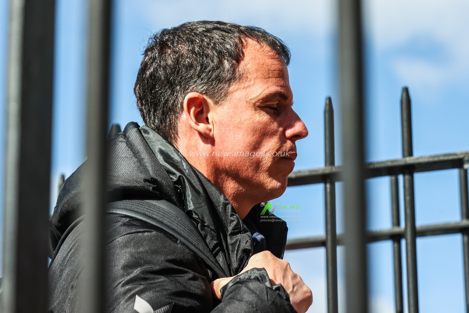 Régis Le Bris manager of Sunderland arrives during the Premier League match Sunderland vs Aston Villa at Stadium Of Light, Sunderland, United Kingdom, 20th September 2025

(Photo by Alfie Cosgrove/News Images)