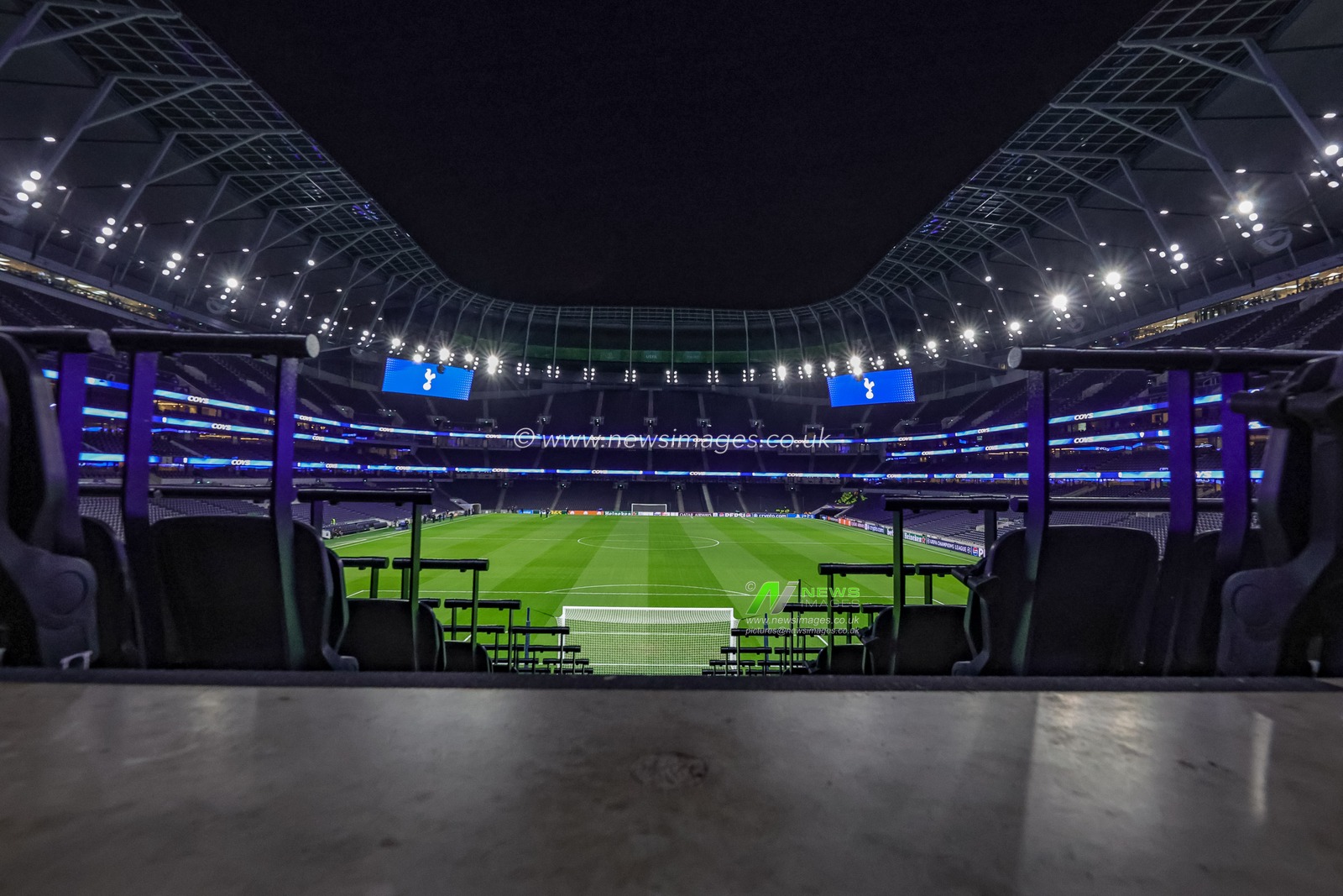 A general view of The Tottenham Hotspur Stadium during the UEFA Champions League Matchday 4 of 8 Tottenham Hotspur vs F.C. Copenhagen at Tottenham Hotspur Stadium, London, United Kingdom, 4th November 2025

(Photo by Mark Cosgrove/News Images)

*** GER AUT SUI OUT ***