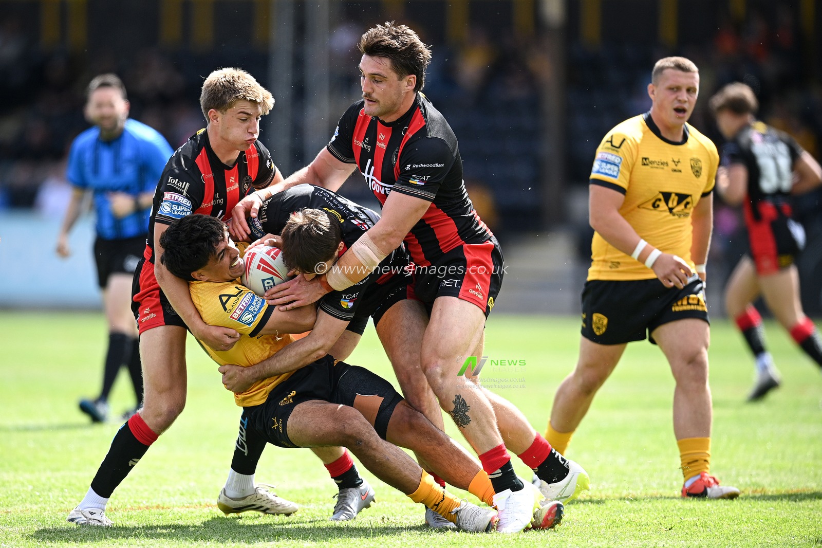 Betfred Super League round 21 Castleford Tigers v Warrington Wolves