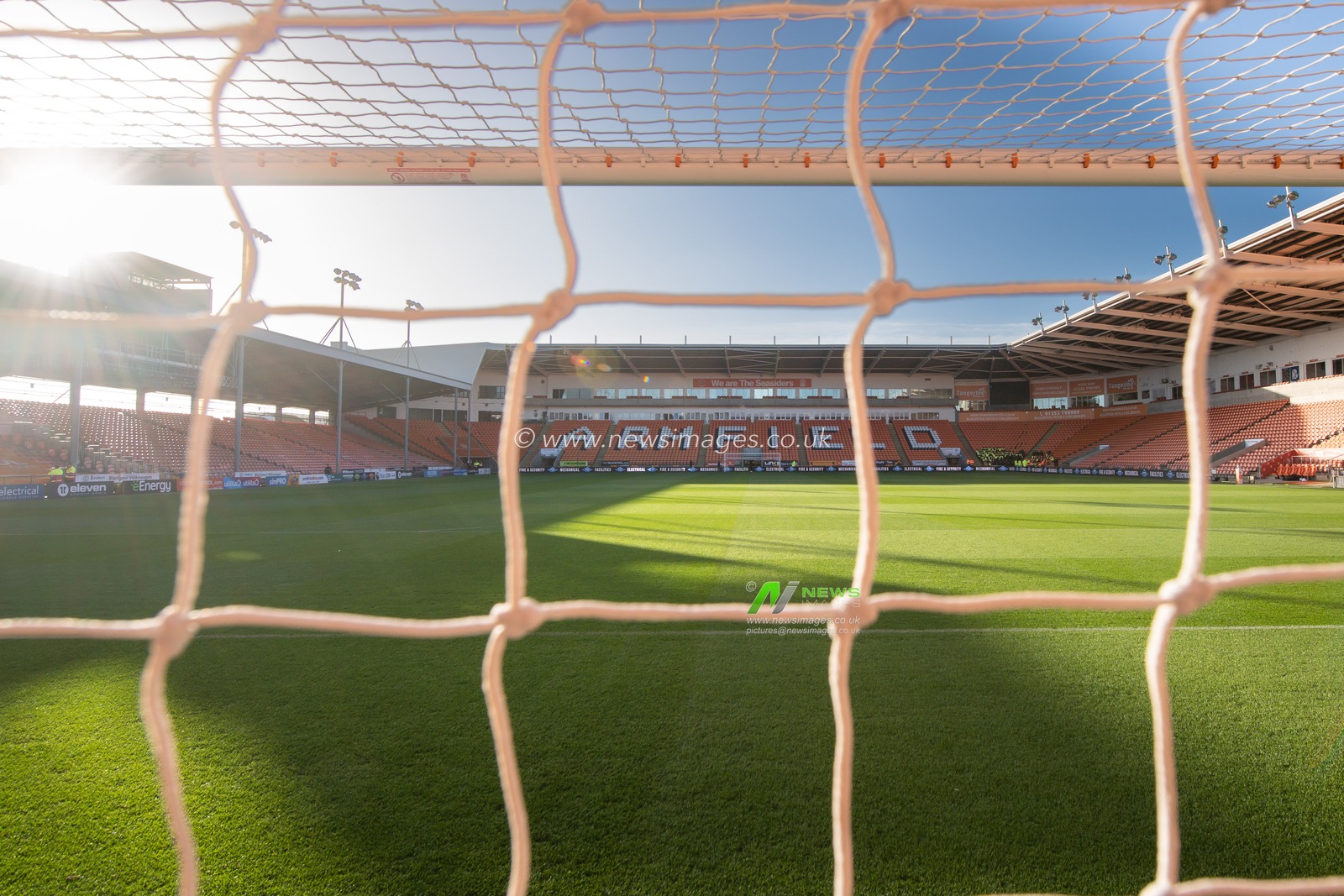 General view of Bloomfield Road, Home of Blackpool ahead of the Sky Bet Championship match Blackpool vs Preston North End at Bloomfield Road, Blackpool, United Kingdom, 22nd October 2022

(Photo by Craig Thomas/News Images)