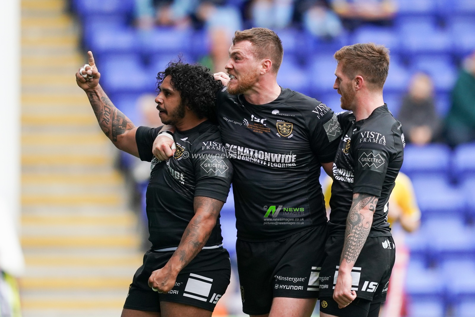 Hull FC's Albert Kelly celebrates scoring his sides third try


18th May 2019 , Halliwell Jones Stadium, Warrington, England;  Betfred Super League, Round 15, Warrington Wolves vs Hull FC ; 

Credit: Terry Donnelly/News Images