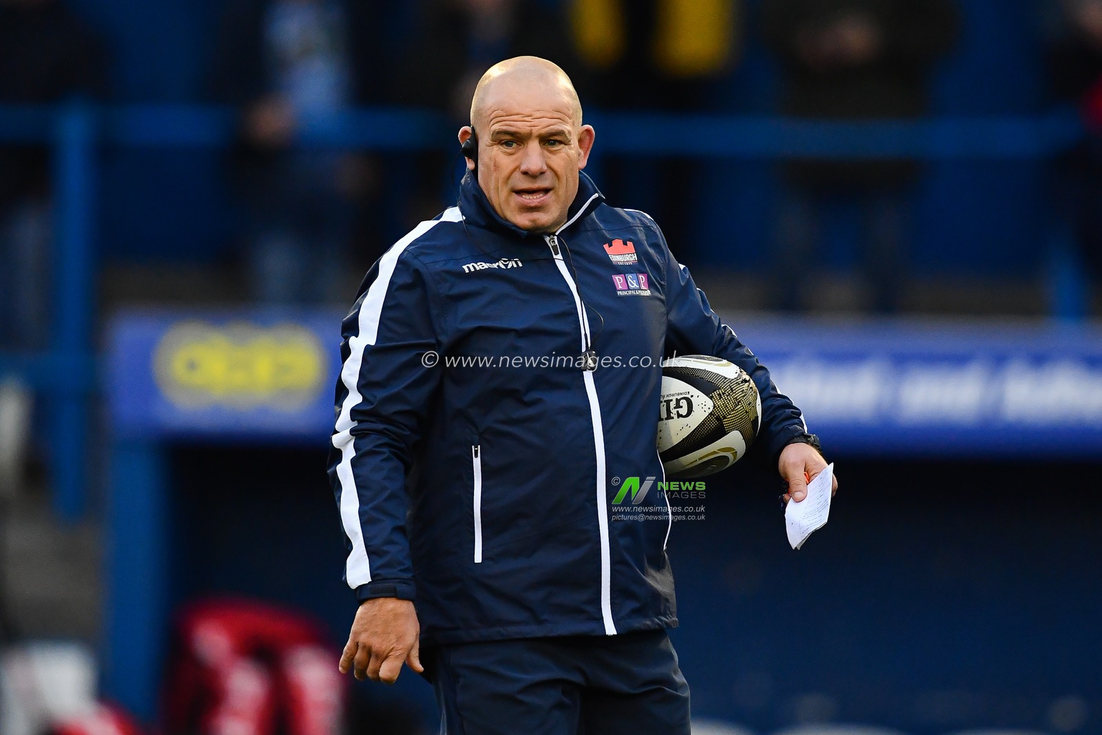 5th October 2019, Cardiff Arms Park, Cardiff, Wales; Guinness PRO14, Cardiff Blues v Edinburgh Rugby : Edinburgh Rugby head coach Richard Cockerill

Credit: Craig Thomas/News Images