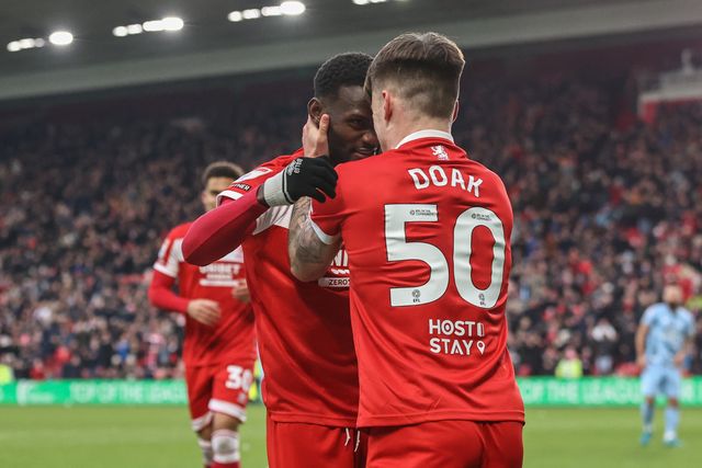 Sky Bet Championship Middlesbrough v Cardiff City