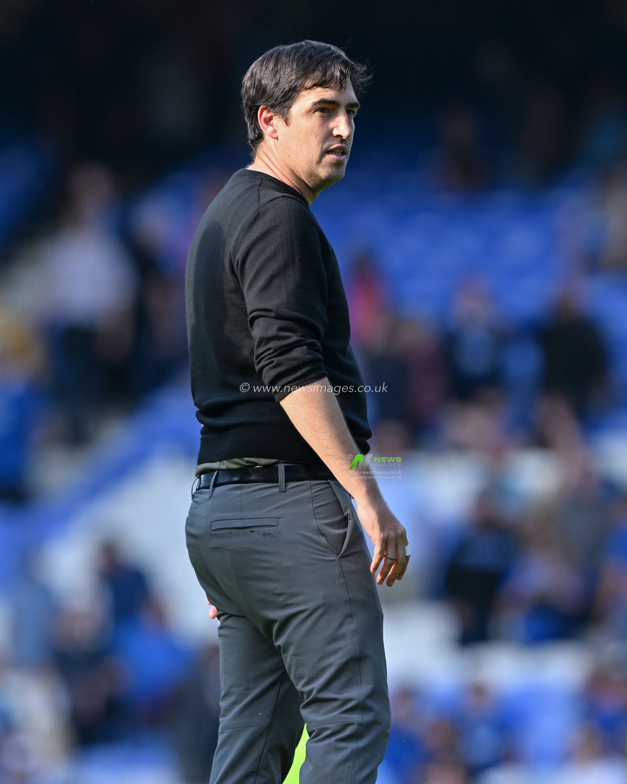 Andoni Iraola manager of Bournemouth celebrates the full time result during the Premier League match Everton vs Bournemouth at Goodison Park, Liverpool, United Kingdom, 31st August 2024

(Photo by Cody Froggatt/News Images)