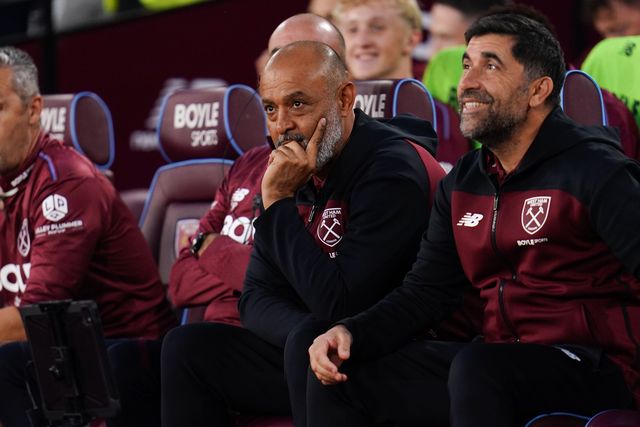 Nuno Espirito Santo manager of West Ham United during the Sky Bet Championship match West Ham United vs Wolverhampton Wanderers at London Stadium, London, United Kingdom on 01 September 2026

(Photo by Harvey Murphy/News Images)