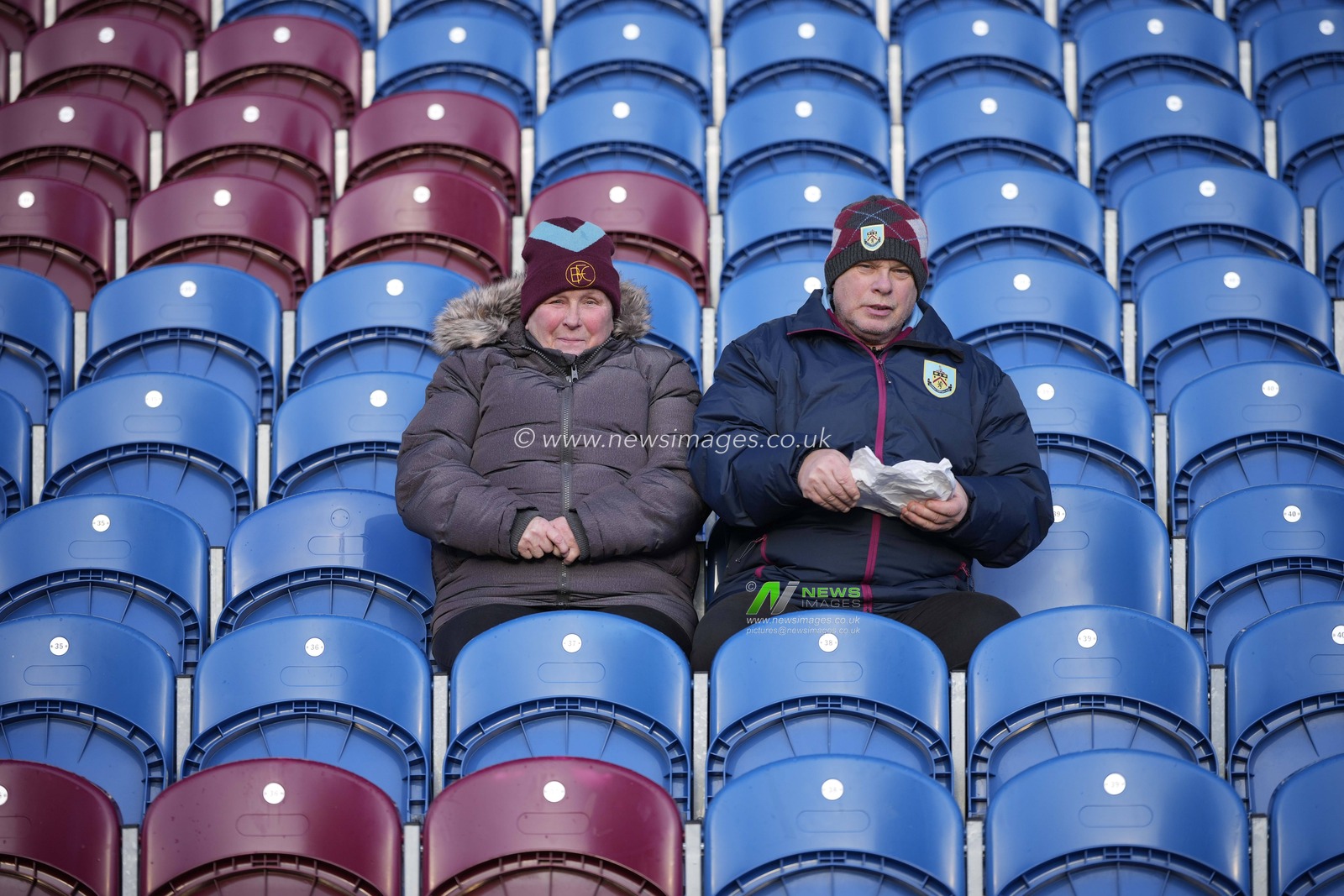 Burnley fans arrive early for the Sky Bet Championship match Burnley vs Middlesbrough at Turf Moor, Burnley, United Kingdom, 17th December 2022

(Photo by Steve Flynn/News Images)