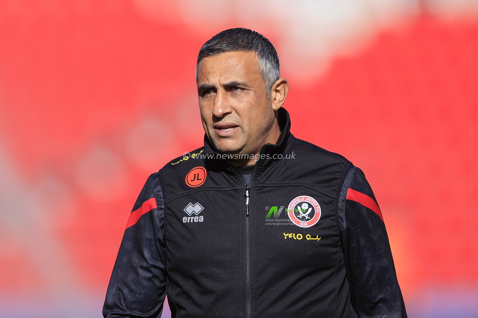 Jack Lester Head of player development at Sheffield United during the warm up ahead of the Sky Bet Championship match Stoke City vs Sheffield United at Bet365 Stadium, Stoke-on-Trent, United Kingdom, 8th October 2022

(Photo by Conor Molloy/News Images)