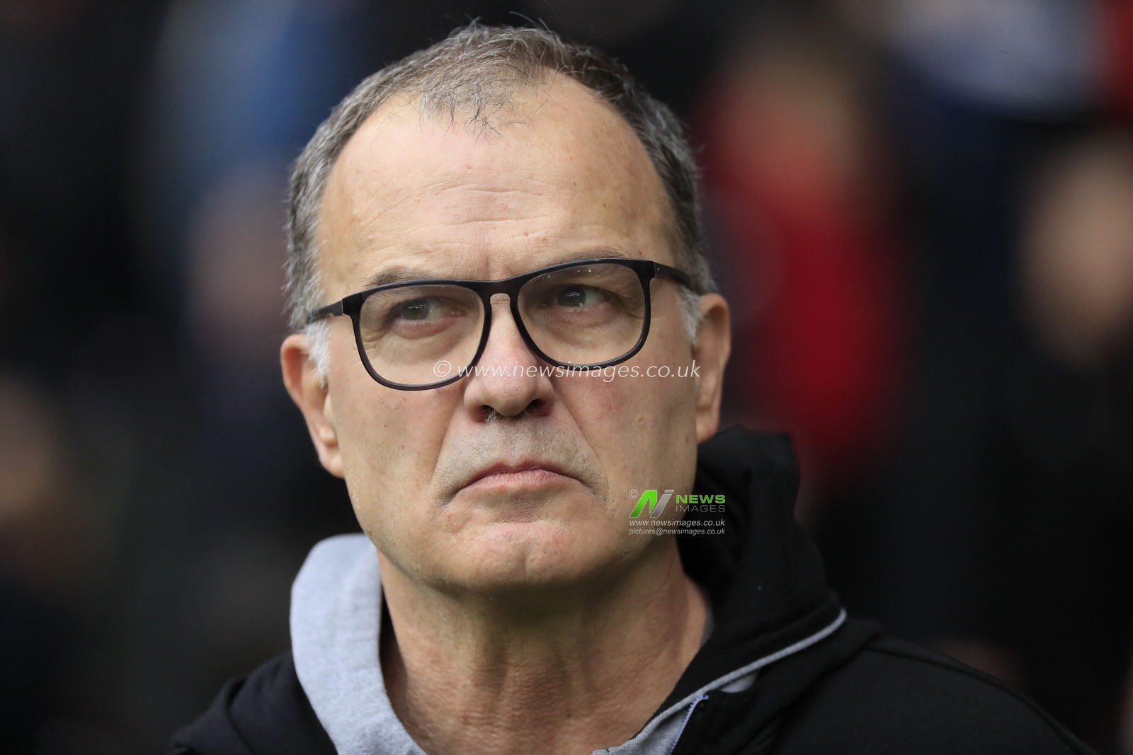 1st December 2018, Bramall Lane, Sheffield, England; Sky Bet Championship, Sheffield United v Leeds United ; Leeds United manager Marcelo Bielsa arrives in the dug out

Credit: Conor Molloy/News Images

English Football League images are subject to DataCo Licence