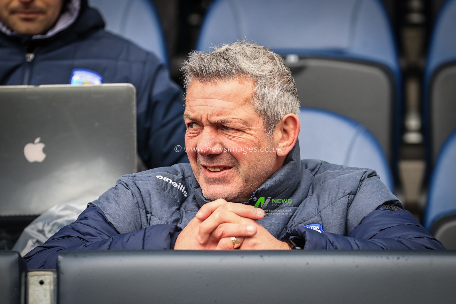 Daryl Powell Head Coach of Warrington Wolves during the game