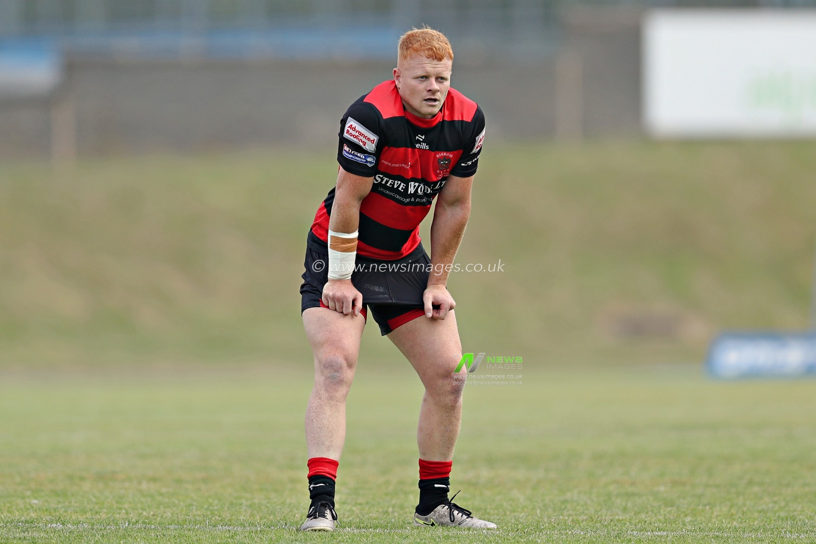 Josh Wood of Barrow Raiders during the Betfred Championship match Hunslet RLFC vs Barrow Raiders at South Leeds Stadium, Leeds, United Kingdom, 22nd June 2025

(Photo by Sam Eaden/News Images)